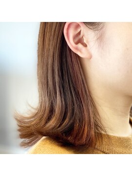ヘアー アンド ビューティー ザ エフ 西尾店(Hair Beauty the F) ナチュラルラベンダーイヤリング