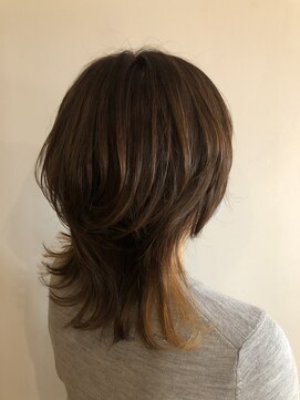 エイトタマプラ たまプラーザ店(EIGHT tamapla) 【EIGHTたまプラ】デザインカラー切りっぱなしボブ