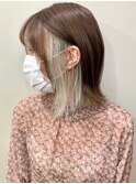 ダブルカラー/インナーカラー/ケアブリーチ/ハイライト［渋谷］