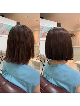 ディスオモテサンドウ 表参道(This OMOTESANDO) 毛先が跳ねるのが気になる方へ　元重