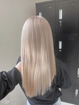 ペレ 渋谷(PELE) K5_ホワイトベージュ ブリーチ2~3回