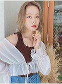 大人かわいいウェーブボブ/おしゃれ感◎/20代30代40代