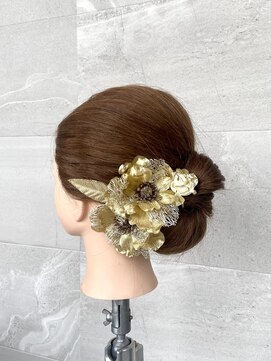 サロン Salon アイ アート シンプルシニヨンヘア