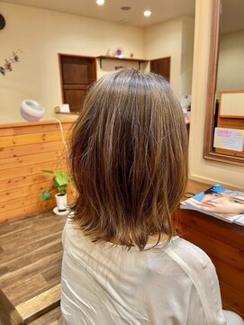 ヘア フロリク(Hair Frolic) 重めの外ハネボブ☆