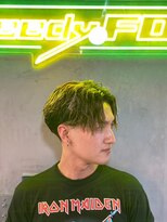 グリーディーフォックス 代々木(Greedy FOX)&nbsp;アップバング/ツーブロックマッシュ/束感/波巻き[シェービング]