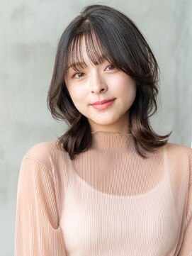 ケアリー 成増(Carelly) ☆大人かわいい前髪セシルカットココアブラウンネオウルフ