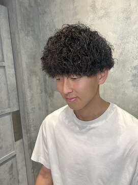 サイファー 心斎橋(CIPHER.) 大人プードルパーマ