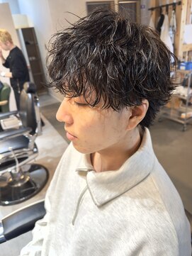 リット 甲府平和通り店(LIT) マッシュウルフ波巻きパーマ