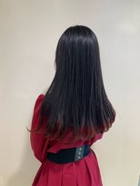 アズール 草加(azule)&nbsp;裾カラー　レッド【草加/草加駅東口】