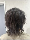 ミディアムレイヤースタイル