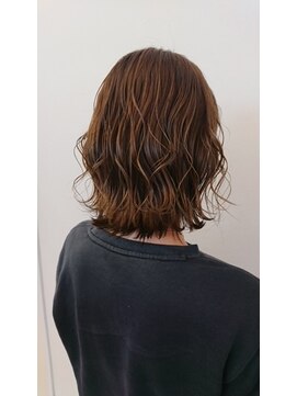 ヘアー ラヴワン 大間々(hair love One) コテ巻きウェーブ