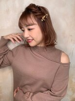 ニスル 町田店(NISURU)&nbsp;似合わせカット/大人ガーリー/ダークアッシュ/着物/町田/町田駅