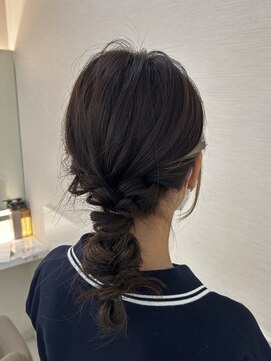 スタイル 新百合ヶ丘(STYLE) ヘアアレンジ×編みおろし
