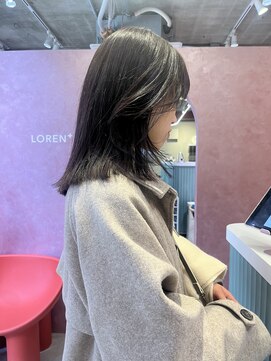 ローレンジウ(LOREN JU) 名駅/名古屋駅/学割U24/レイヤーカット/オージュア/ダブルカラー