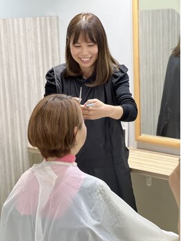 ≪全席半個室のプライベート空間≫くつろぎの時間♪ご来店からお帰りまで一人の女性スタッフが丁寧に担当！