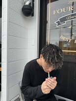 バーバーショップ フォーシーズン(BAR BER SHOP FOURSEASON)&nbsp;ツイストスパイラル/メッシュ/スキンフェード/ツーブロック