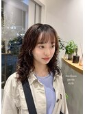 縮毛矯正をされてる方もできるパーマスタイル