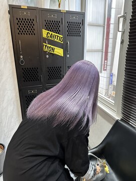 ヴァイス 渋谷店(VAICE) アイリスラベンダー/ケアブリーチ/ミディアム