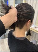 メンズライク刈り上げボブ刈り上げショート耳かけ切りっぱなし