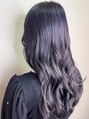 ヘアーショップ オズ(hair shop oz)&nbsp;韓国風ブルーバイオレット☆[津市/津駅/髪質改善]