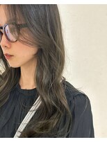 アンダーバーホワイト(_WHITE)&nbsp;流しやすいお顔周りオリーブベージュ