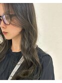 流しやすいお顔周りオリーブベージュ