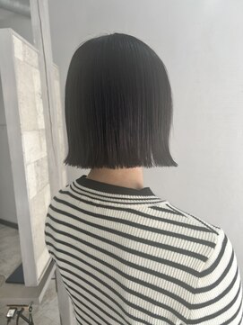 ヘアーズ ベリー 塚口店(hairs BERRY) 切りっぱなしボブ