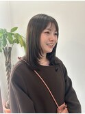 柔らかいブラウンカラー