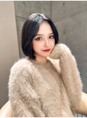 イメチェンヘアスタイル/外ハネボブ/美髪のススメ/ワイドバング