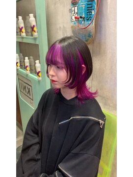 アールイーバイインク 渋谷(Re. by INK.) ウルフカット/レイヤーカット/ブリーチ/髪質改善[渋谷/原宿]