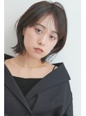 外ハネ ボブ