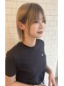 【平日限定☆朝のお手入れを助ける！】前髪カット&前髪ストレート