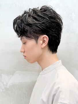 エリマバイフィフス 調布(elima by fifth) 調布センターパートフェザーパーマニュアンスパーマメンズパーマ