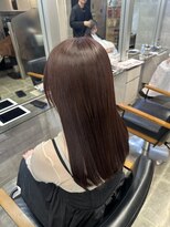 キャラ 池袋本店(CHARA)&nbsp;【透明感＋ツヤ感のカラー！】人気の暗めラベンダーが可愛い♪