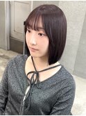 ボブ 切りっぱなしボブ タッセルボブ