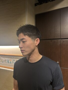 アンツ サザンリゾート 茅ヶ崎店(ANT'S Southern Resort) MEN’S HAIR/サーフカール/刈り上げセンターパート/茅ヶ崎