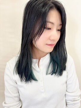 デザイン/インナーカラー/グリーン