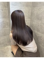 ルイス(L'wis)&nbsp;ラベンダーグレージュ学割U24ケアブリーチ渋谷10代20代30代暗髪