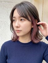 エノア 東京(ENORE) ピンク/ブリーチ/ダブルカラー/インナーカラー