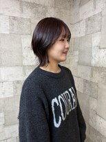 パーミル ヘア クマモト(permille ‰ hair Kumamoto) レッドブラウン×レイヤーボブ