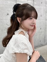 フォンズ(FONS)&nbsp;上品韓国ヘアチョコレートベージュ