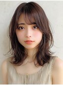 20代30代髪質改善◎韓国風レイヤーカット×透明感ベージュ