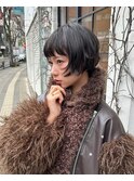 ショートでもできるパーマ風アレンジ◎