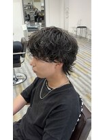 アフューズバイストゥー(Vfuse by StueW) シャドウパーマ×ハイライト