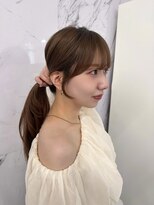 パーヴミックスガラ(Parve Mix GALA) 結んだ時に盛れる顔周りカット