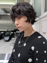 ダブ アオヤマ(DaB AOYAMA) ショートボブパーマ ショート ミニボブパーマ 前髪パーマ