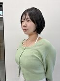 ダークパープル/ナチュラルショート/夏のヘアアレンジ/横浜