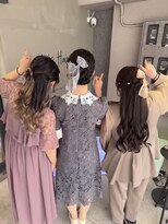 ラニシス ヘアー(Lanisis Hair) 華やかハーフアップ