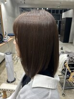 カミファクトリーライン(KAMI factory Rain)&nbsp;アッシュベージュボブスタイル