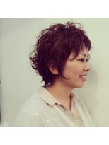チアロヘアー フランスの子供風パーマ